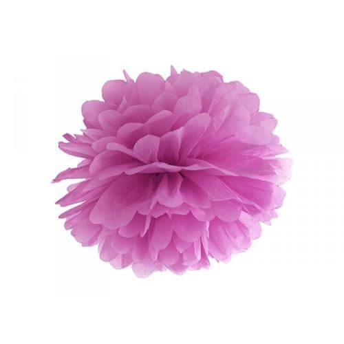 Pom pom tmavě růžový - 25 cm