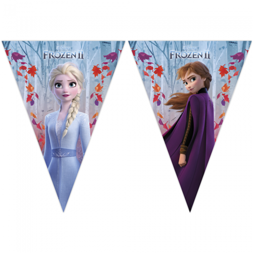 Vlaječková girlanda Frozen 2 - 230 cm