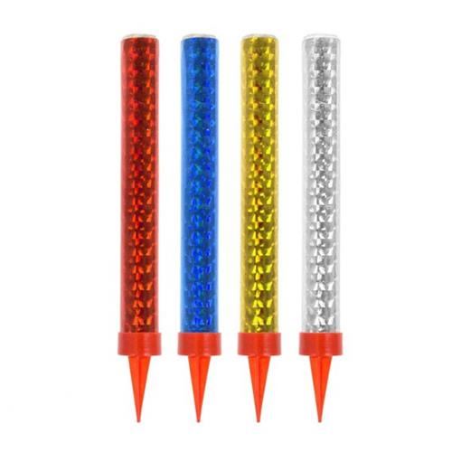Dortové fontánky barevné 12 cm - 4 ks