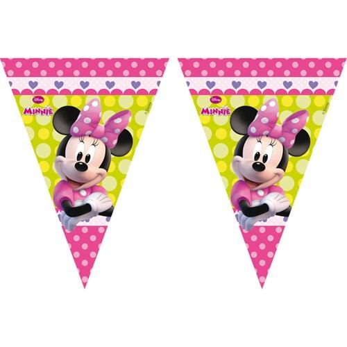Vlaječková girlanda Minnie Mouse 230 cm